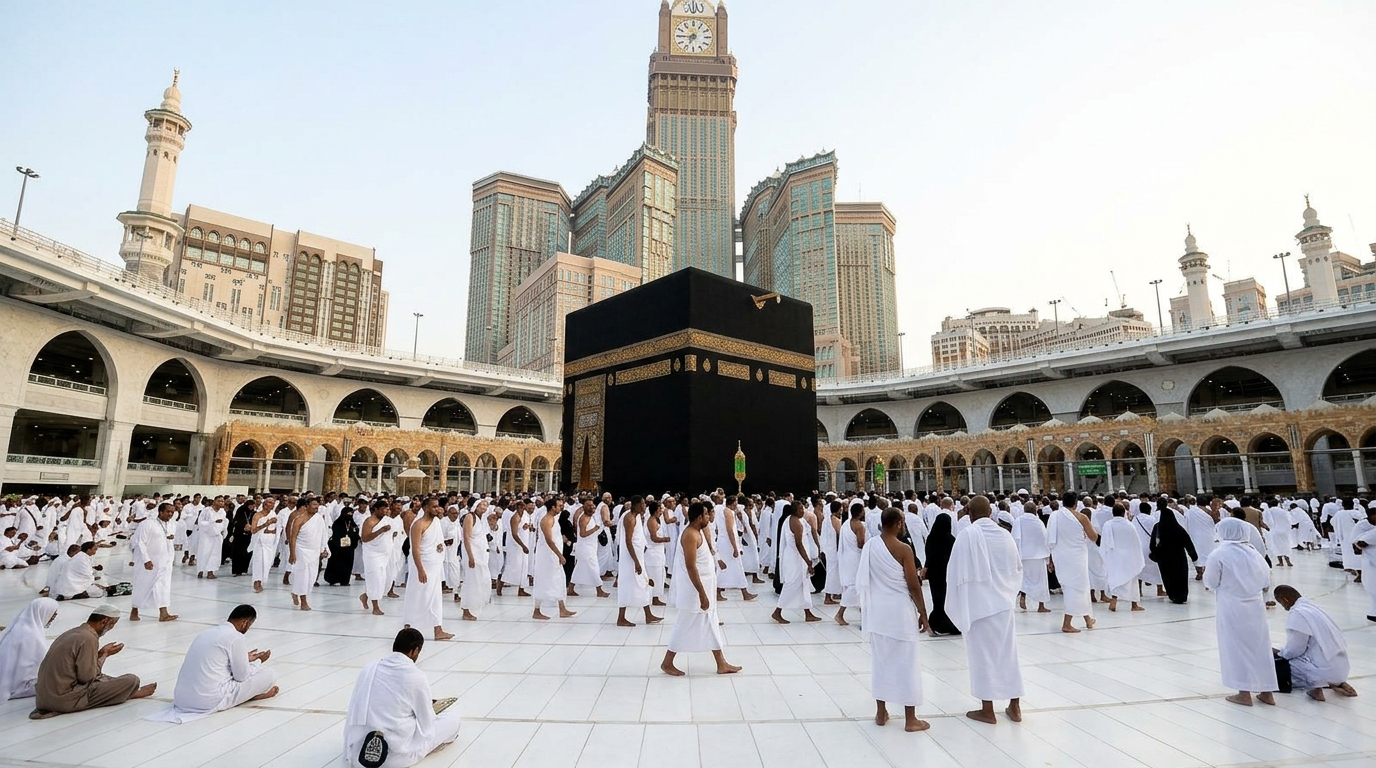 Wudu checklist before salah or tawaf